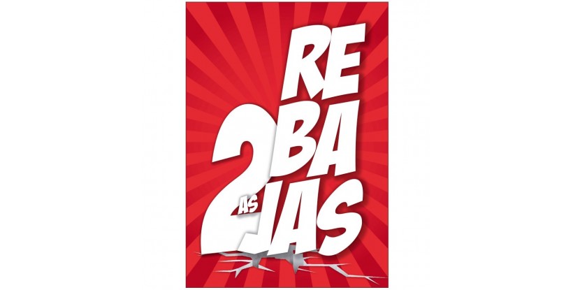 Cartel Segundas Rebajas Medi Market