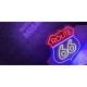 Neon ruta 66
