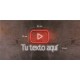 Neón Youtube más tu nombre