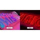 Letras espejo infinito personalizadas
