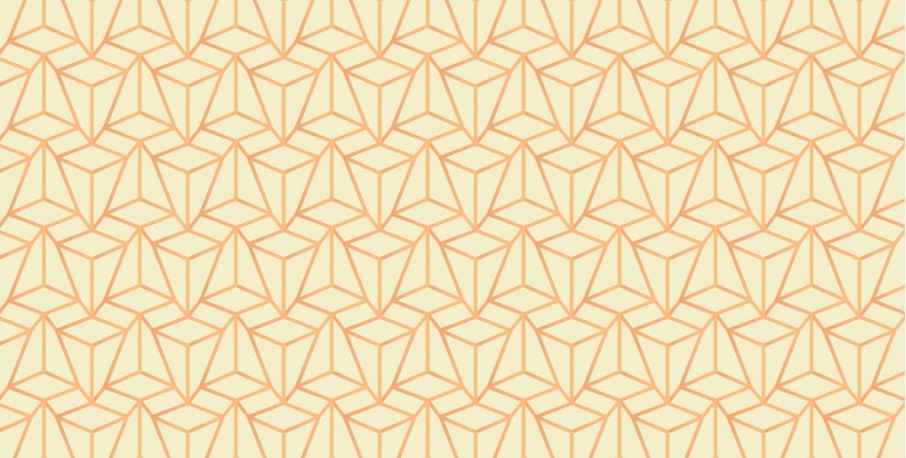 Cubos degradado amarillo