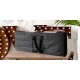 Totem textil transportable led oscuro