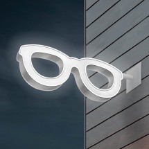 Banderola Luminosa Gafas Óptica